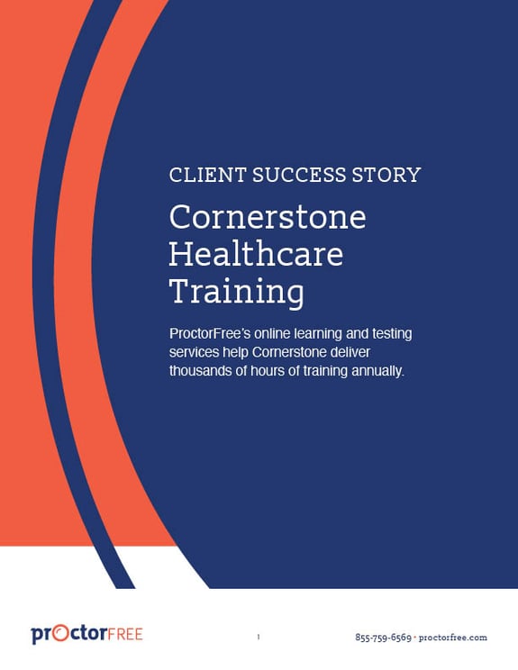 Cornerstone Healthcare Training Case Study Cornerstone Healthcare Training Case Study